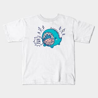 Shut your maw monster Kids T-Shirt